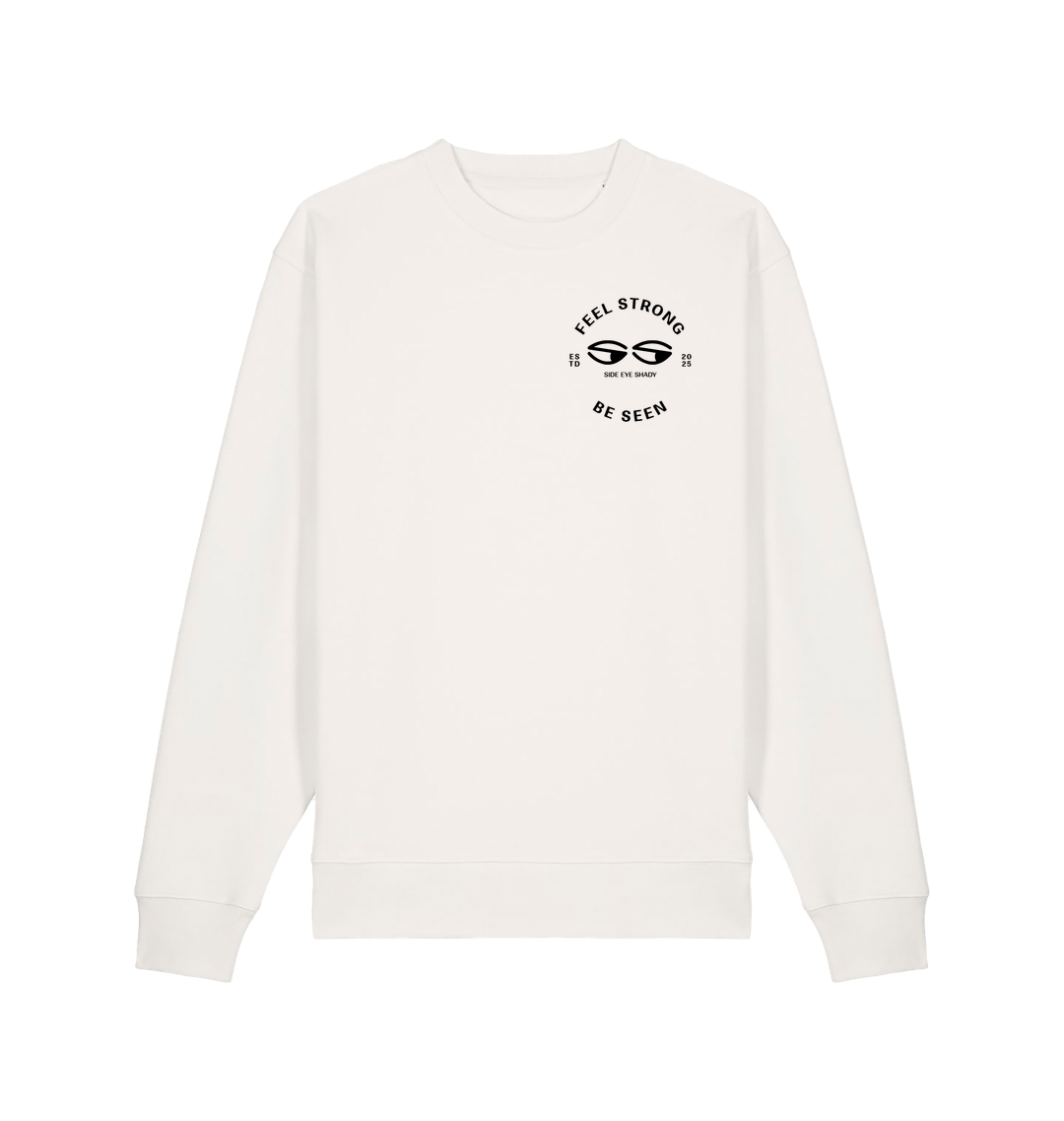 Off White Printed Sweater
