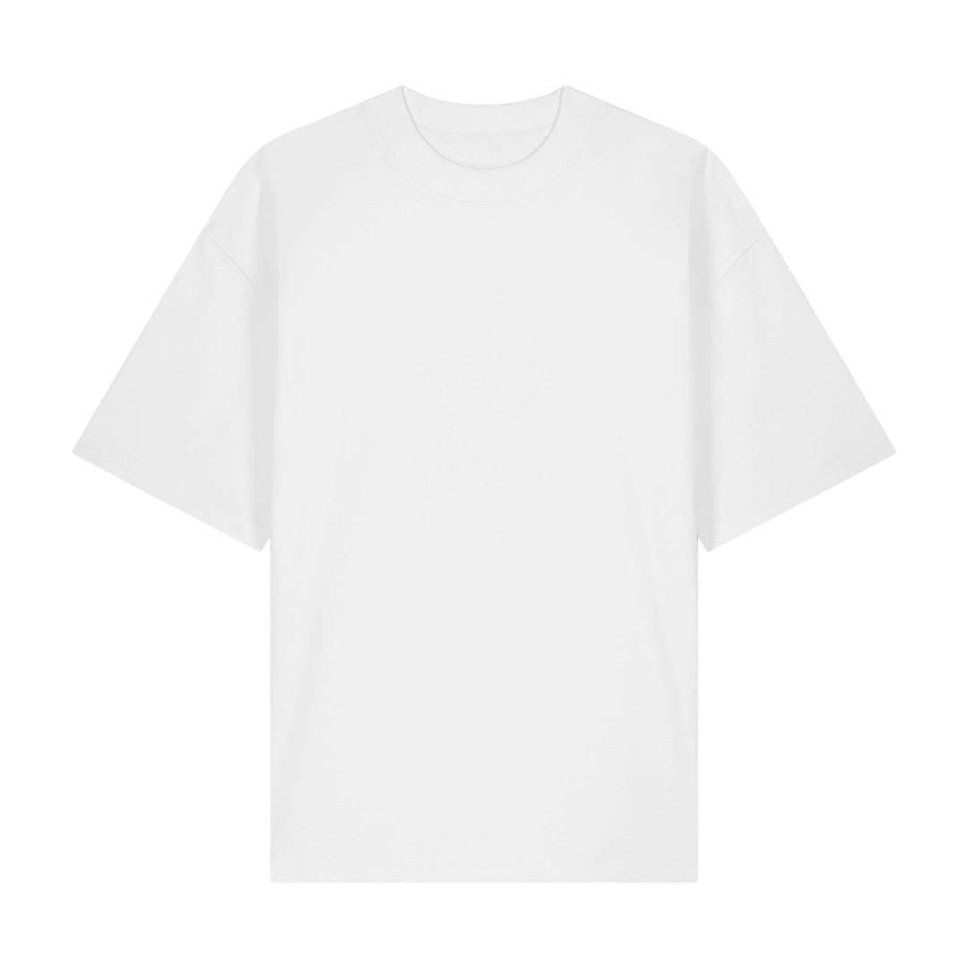 White Printed T-shirt Front