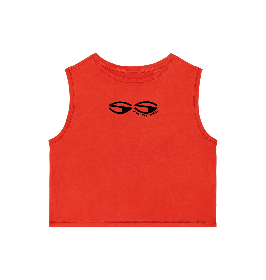 Washed Paprika Printed T-shirt