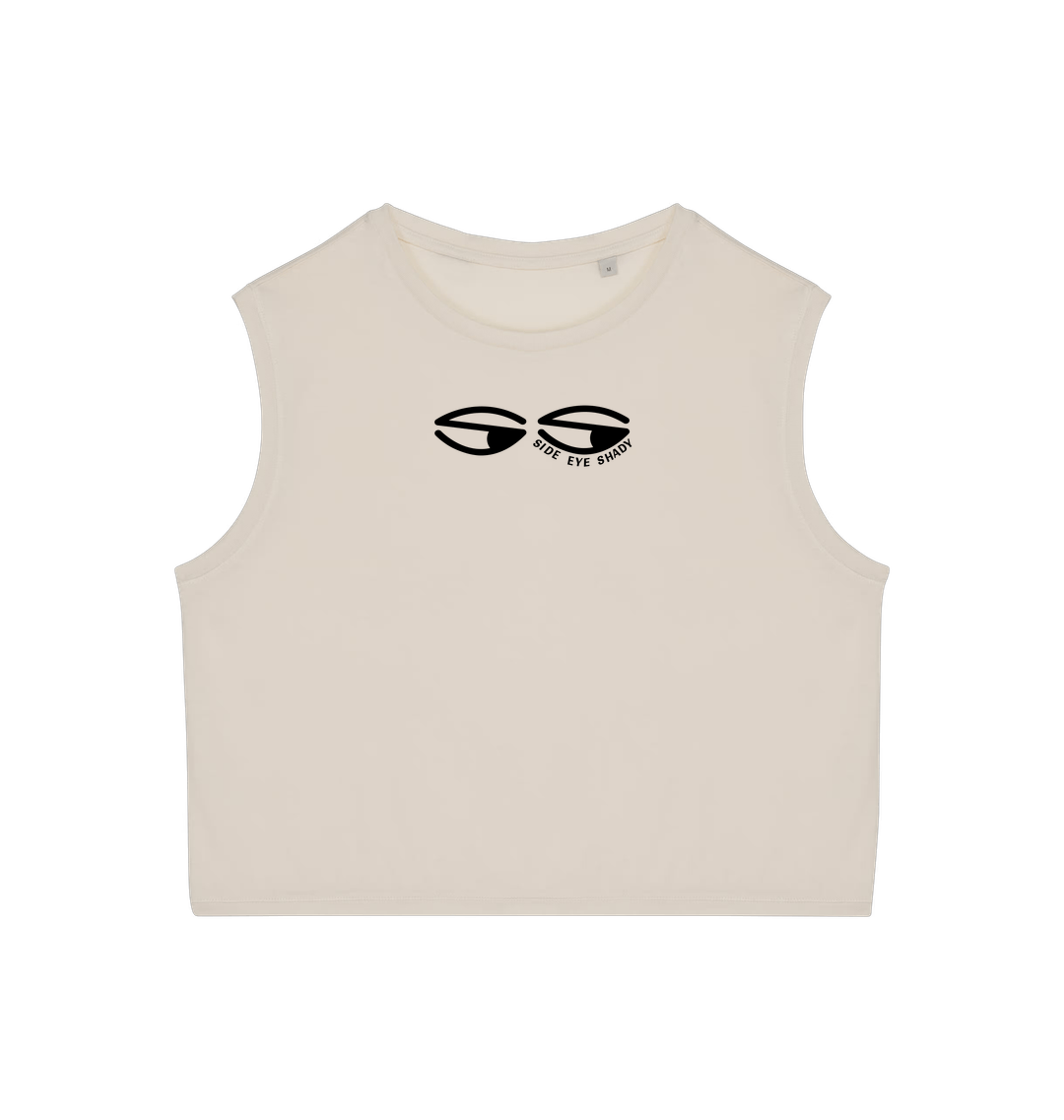 Washed Ivory Printed T-shirt