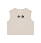 Washed Ivory Printed T-shirt