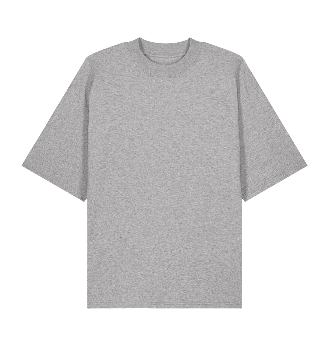 Heather Grey Printed T-shirt Front