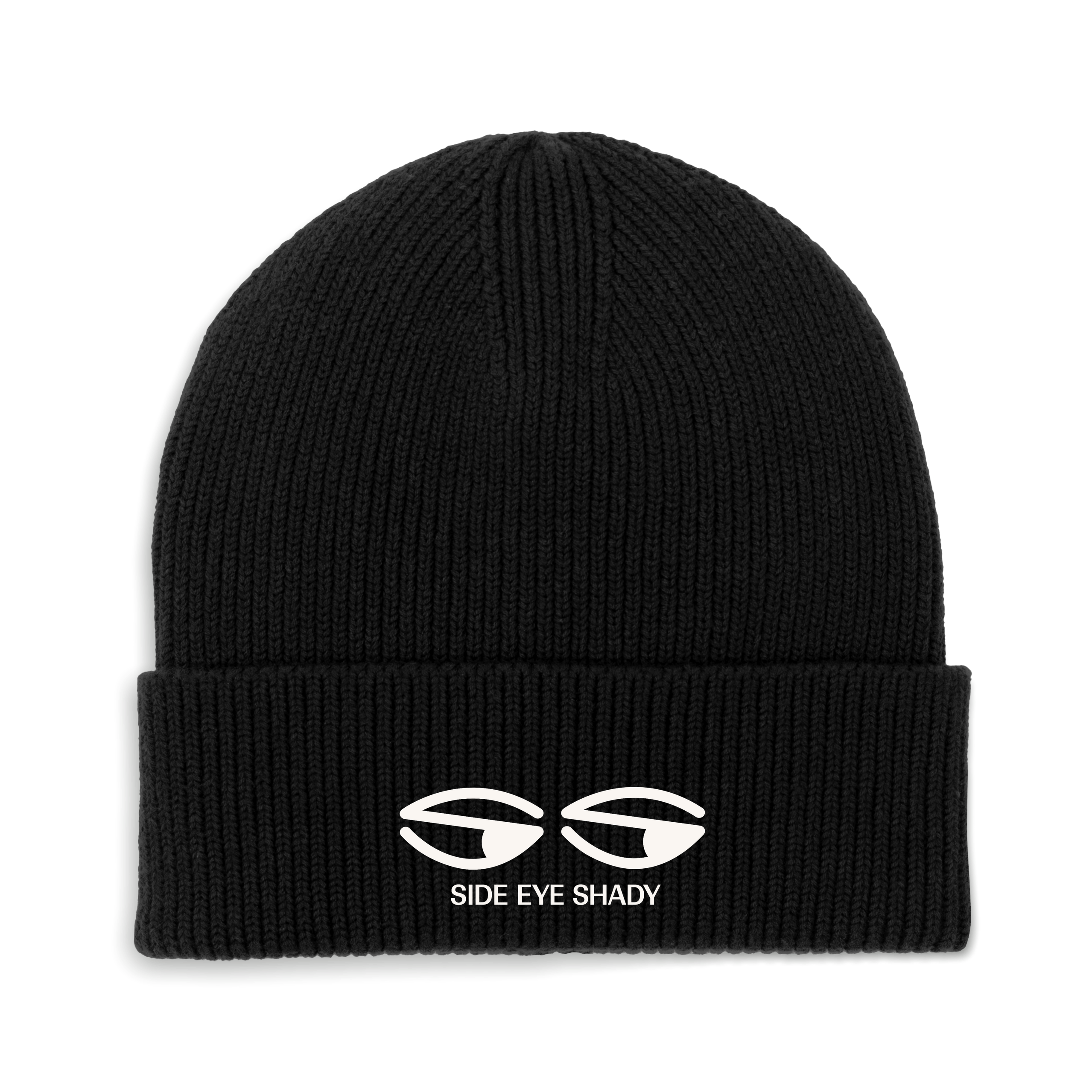 Black Beanie Front