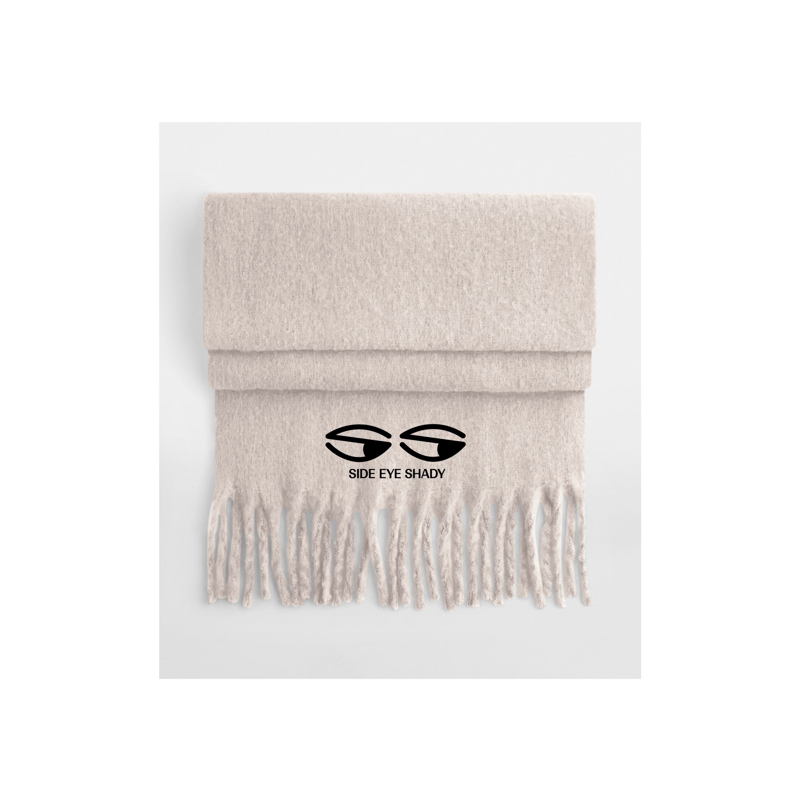 Blush Pink Scarves Front