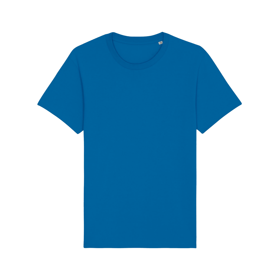 Royal Blue Printed T-shirt Front