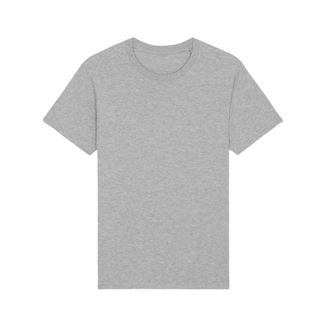 Heather Grey Printed T-shirt Front