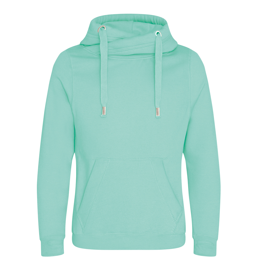 Peppermint Printed Hoody Front