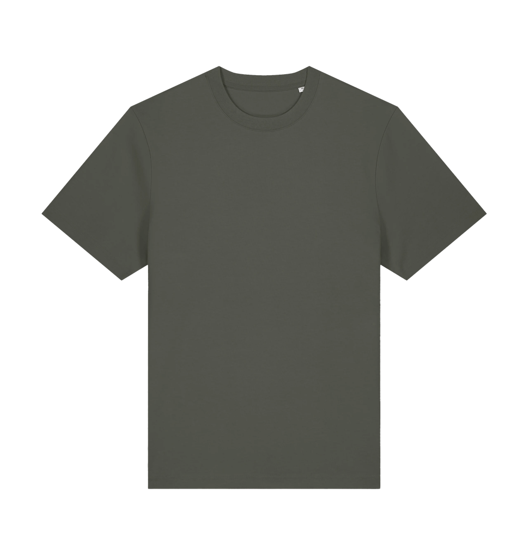 Khaki Printed T-shirt Front