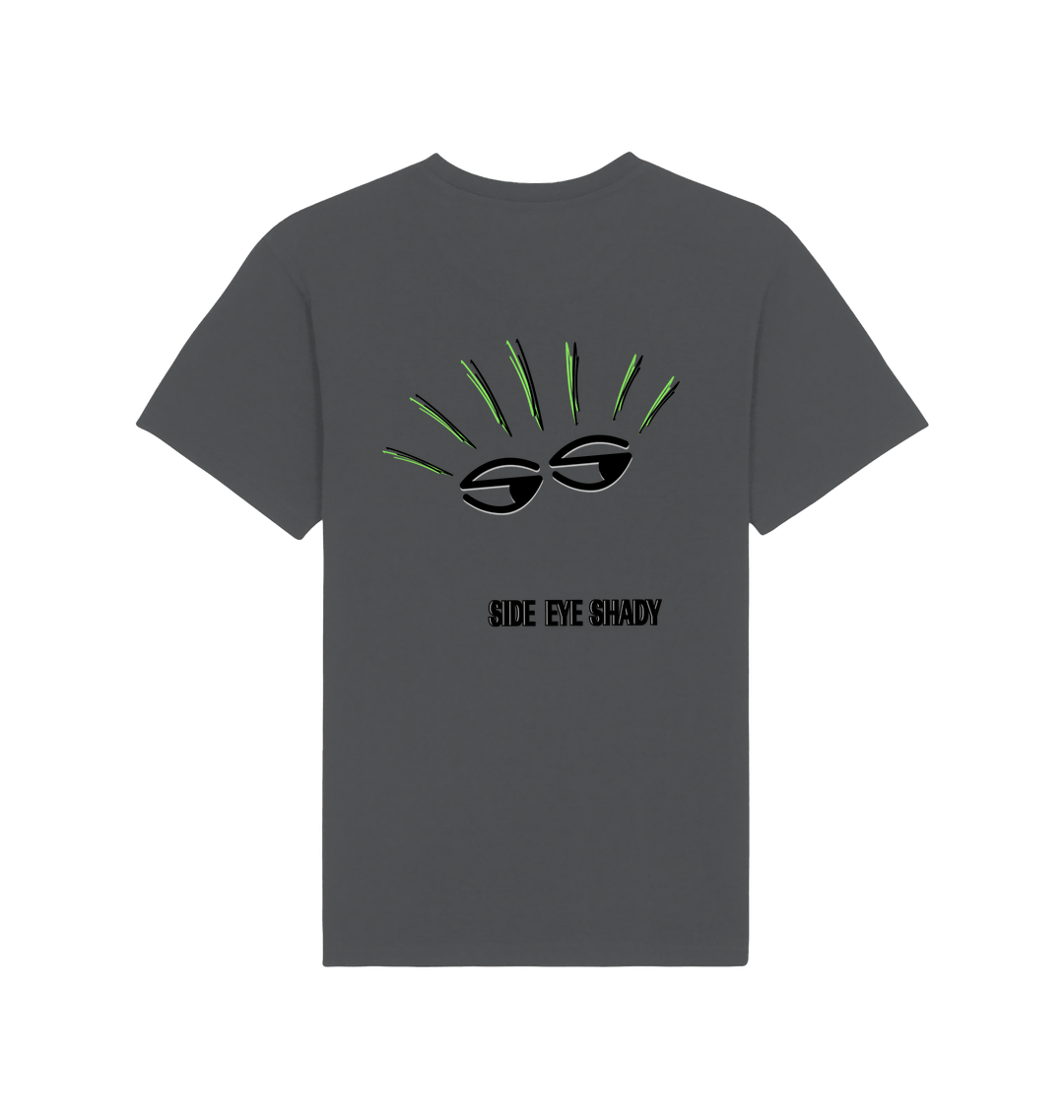 Anthracite Printed T-shirt Back