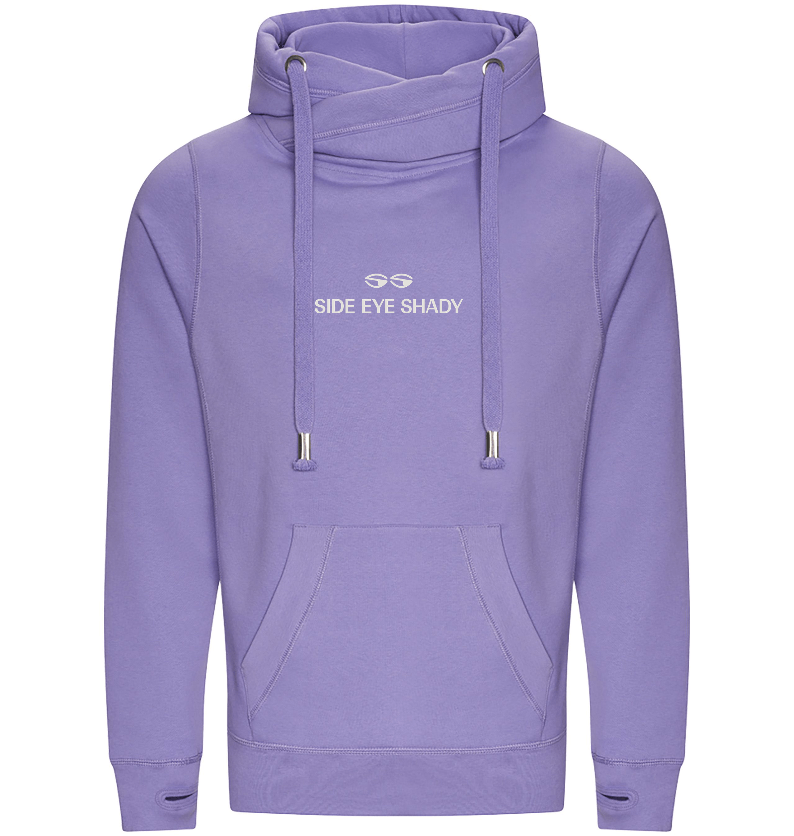Digital Lavender Printed Hoody Front