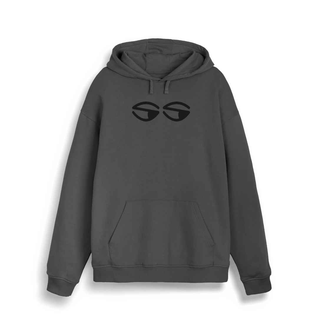 Anthracite Printed Sweater Front