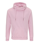 Baby Pink Printed Hoody Front