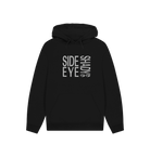 Black Printed Hoody Front