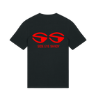 Black Printed T-shirt Back