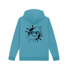 Atlantic Blue Printed Sweater Back