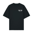 Black Printed T-shirt Front