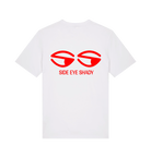 White Printed T-shirt Back