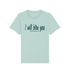 Caribbean Blue Printed T-shirt Front