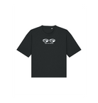 Black Printed T-shirt Front