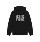 Black Printed Hoody Front