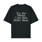 Black Printed T-shirt Back