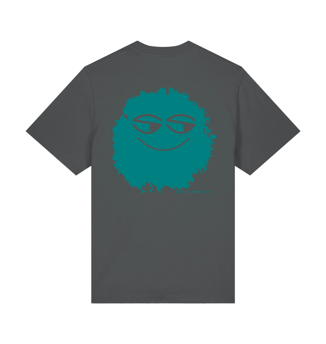 Anthracite Printed T-shirt Back