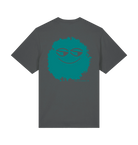 Anthracite Printed T-shirt Back