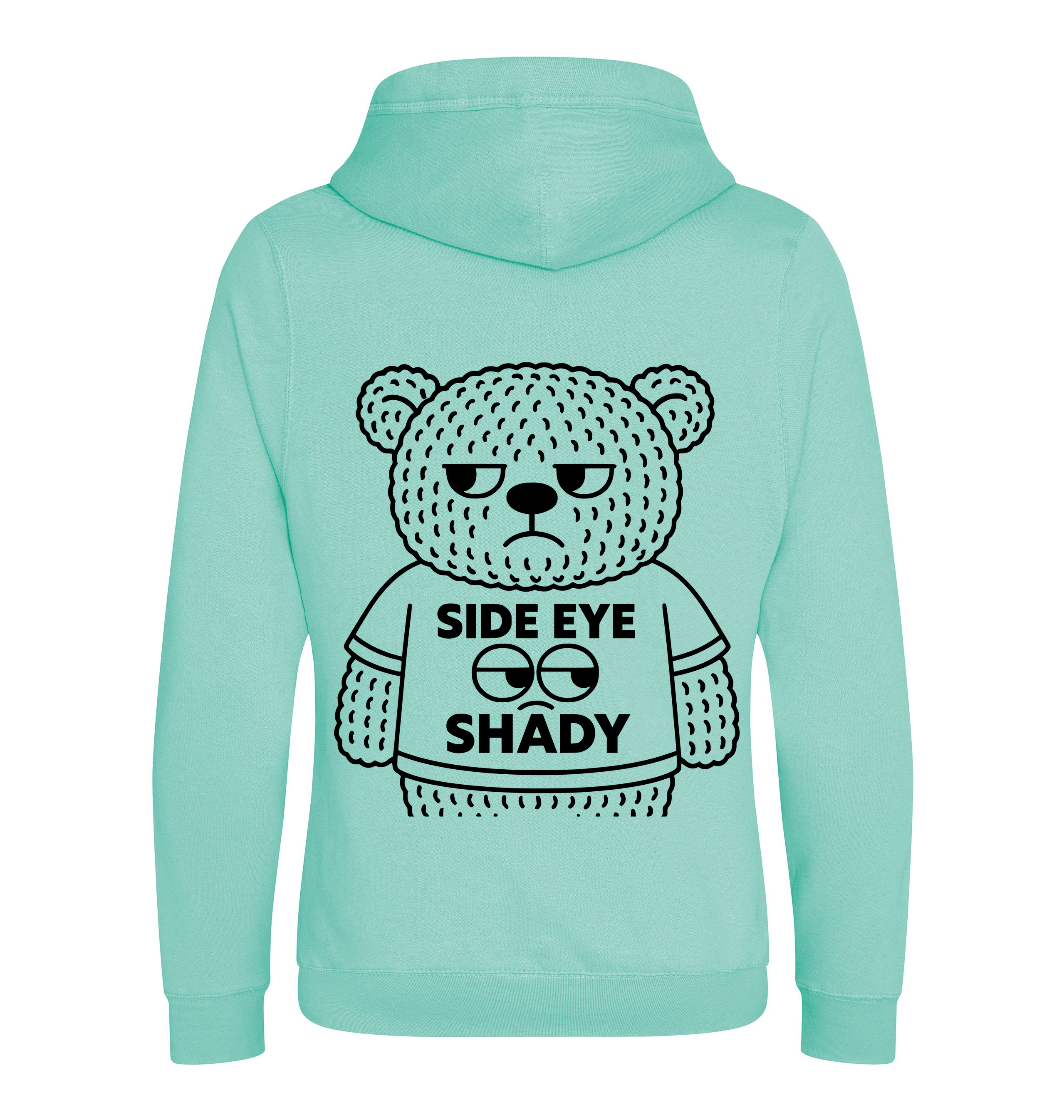 Peppermint Printed Hoody Back