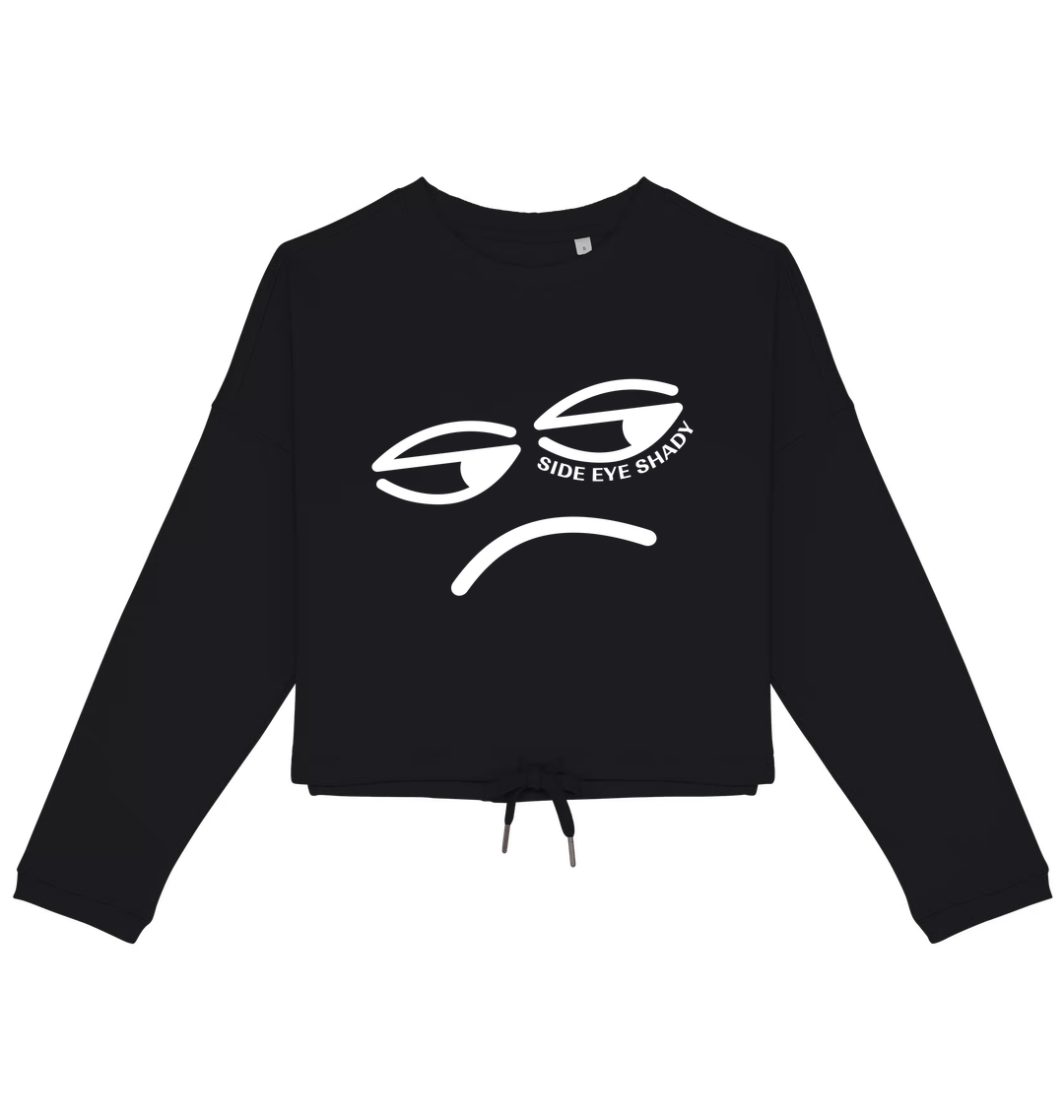 Black Printed Sweater