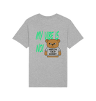 Heather Grey Printed T-shirt Back