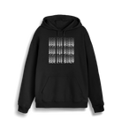 Black Printed Sweater Front