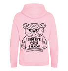 Baby Pink Printed Hoody Back