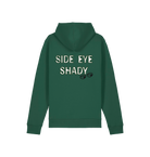 Bottle Green Printed Hoody Back