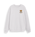 Cool Heather Grey Printed Sweater Front