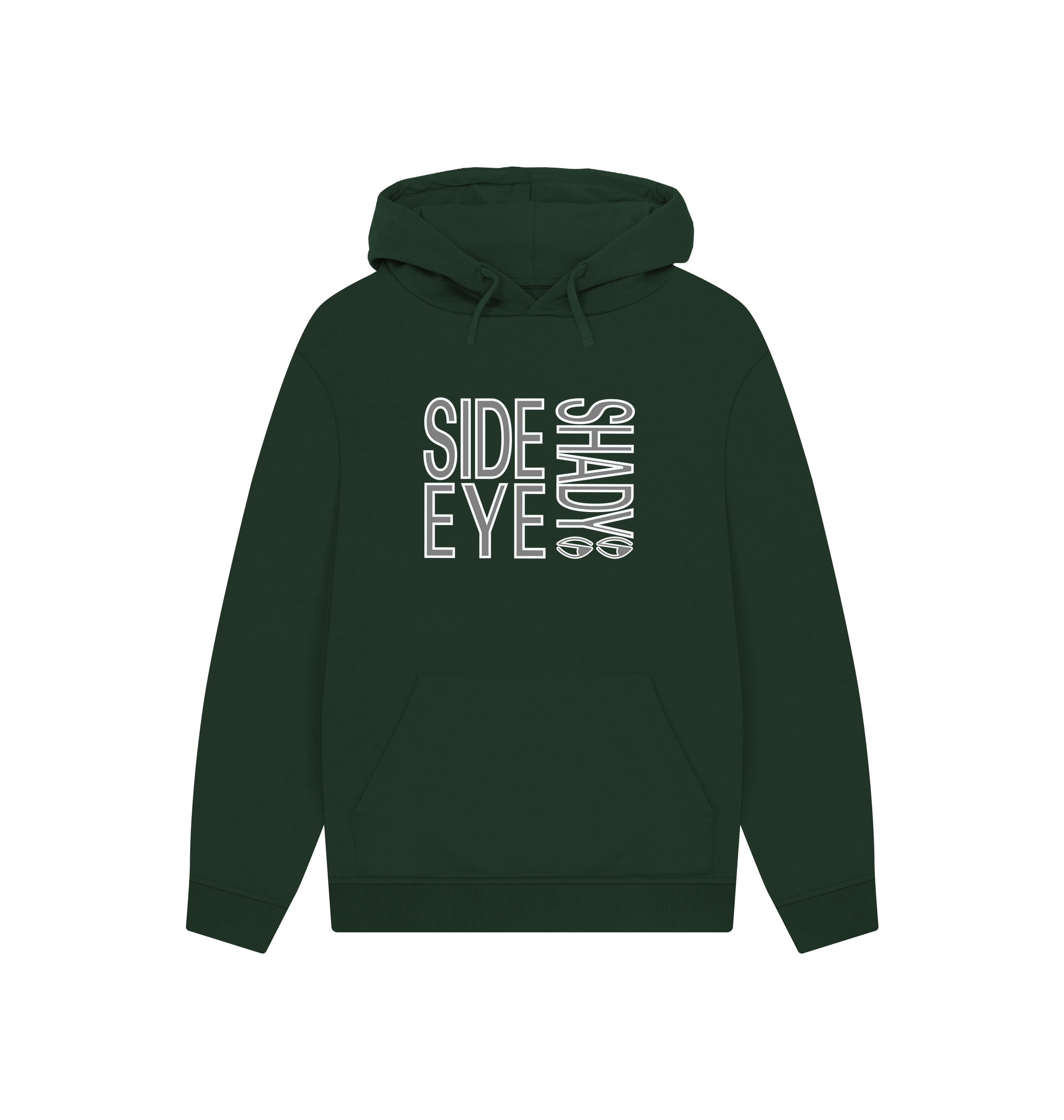 Evergreen Printed Hoody Front