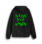 Black Printed Sweater Back