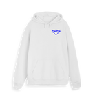 White Printed Sweater Front