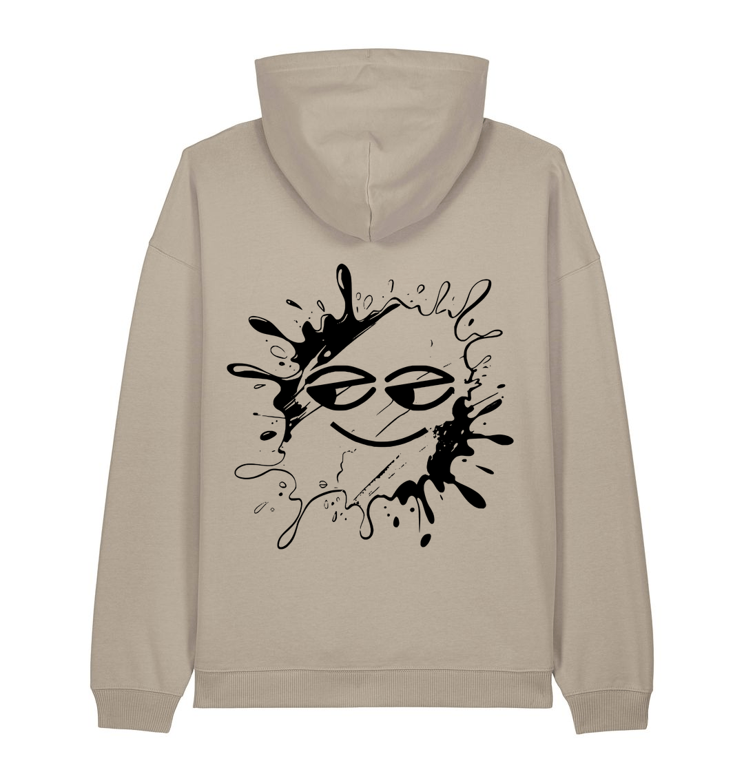 Stone Printed Hoody Back