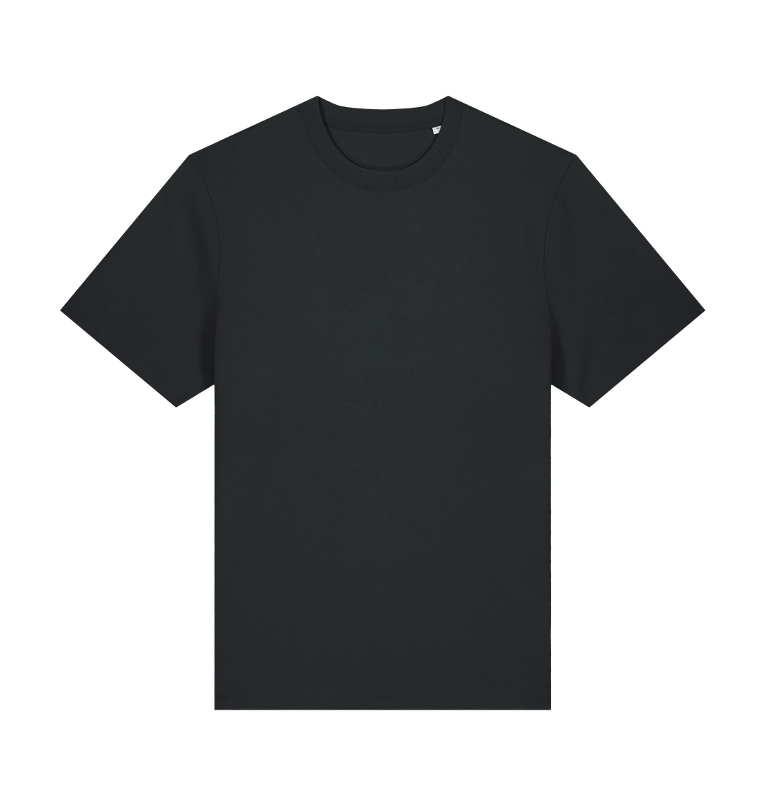 Black Printed T-shirt Front