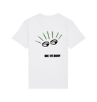 White Printed T-shirt Back