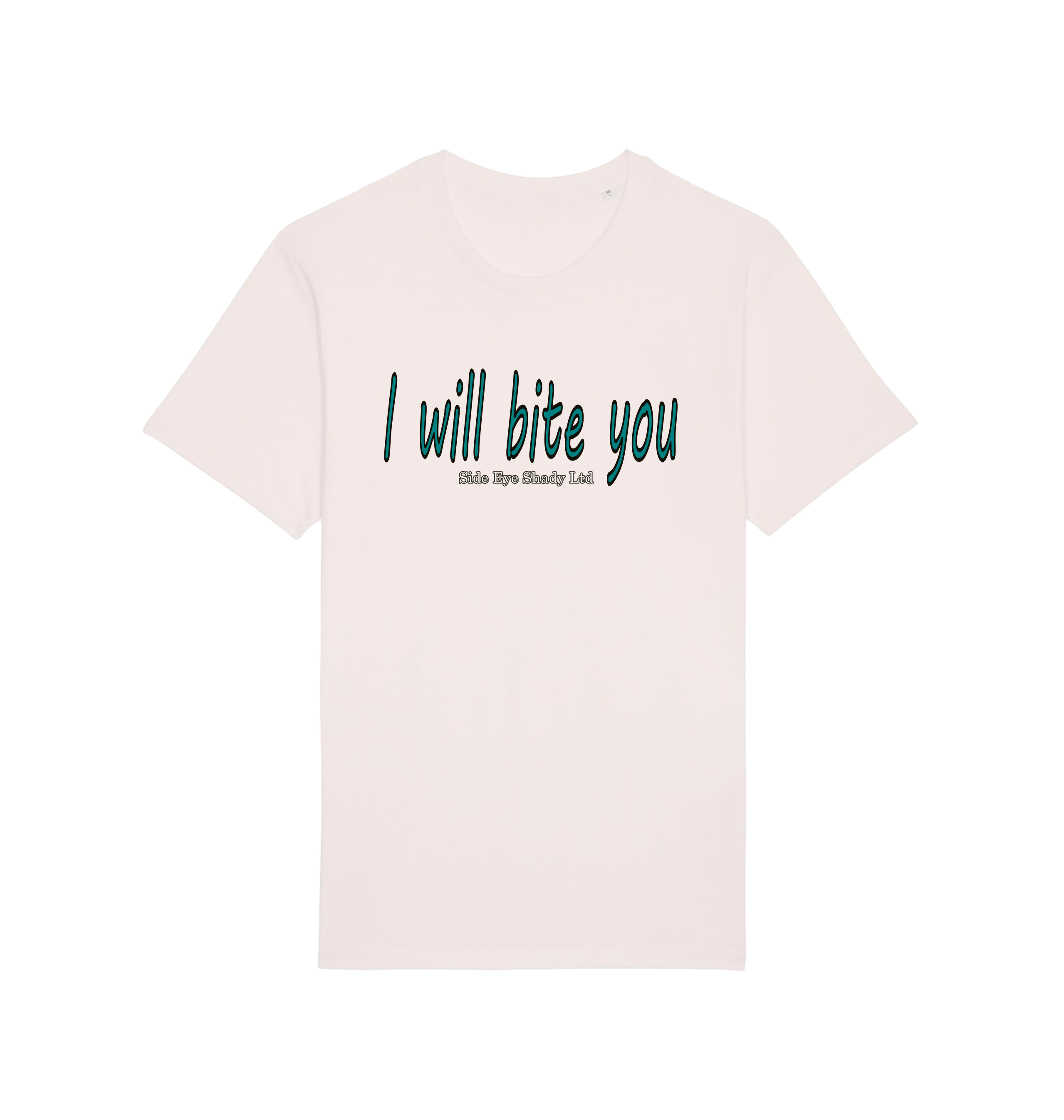Vintage White Printed T-shirt Front