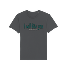 Anthracite Printed T-shirt Front