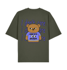 Khaki Printed T-shirt Back