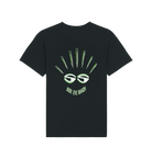 Black Printed T-shirt Back