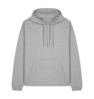 Heather Grey Printed Hoody Front