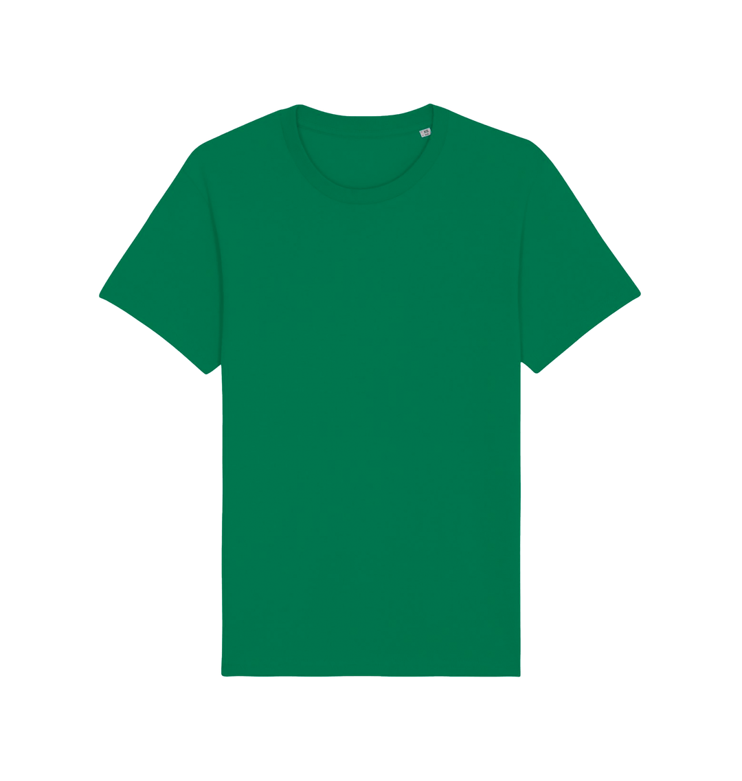 Varsity Green Printed T-shirt Front