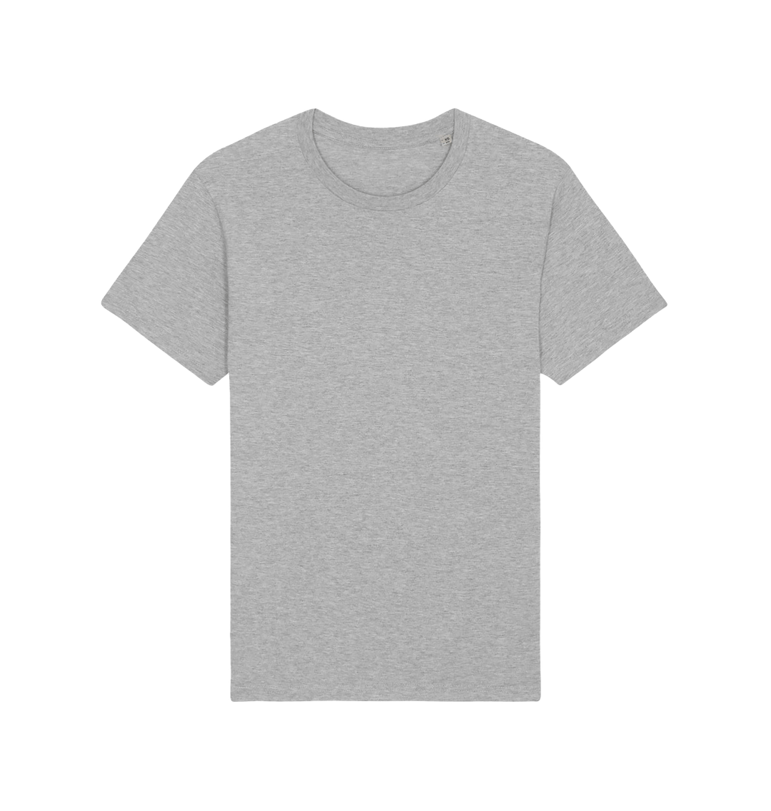 Heather Grey Printed T-shirt Front
