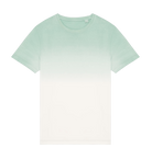 Dip Dye Jade Green Printed T-shirt Front